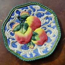 Fitz And Floyd Classics Hand Crafted Apples Decorative Plate 8.75