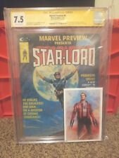 Marvel Preview #4 Cgc SS Chris Pratt Signature 1st Appearance Star-Lord picture