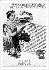 1979 Belleek china Ireland Queen Victoria dining ware vintage art Print Ad ads27 picture