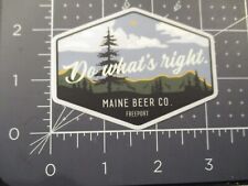 MAINE BEER COMPANY dinner lunch righthe STICKER decal craft beer brewery brewing picture
