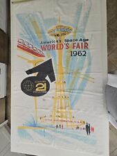 vintage 1962 World's Fair Beach Towel  picture