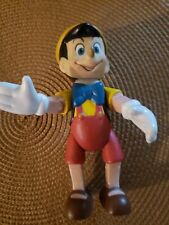 VINTAGE PINOCCHIO FIGURE  MOVABLE TOY WALT DISNEY COLLECTION 6 INCH picture