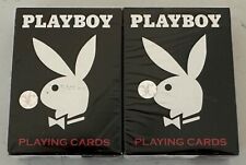 2 New 2003 Bicycle Playboy Magazine Covers Standard Poker Playing Card Deck M23 picture