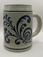 Vintage Artisan German Cobalt Beer Mug picture