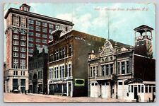 Binghamton Fire Station, Opera House, New York 1900s UB Postcard S3-1514 picture
