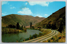 Vintage Postcard WA Yakima River Canyon Ellensburg c1955 Chrome ~12742 picture