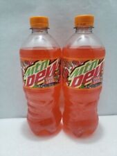 🥭OVERDRIVE MTN DEW BRAND NEW LIMITED 20OZ BOTTLES (2 COUNT-)🥭RARE Exclusive picture