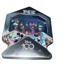 DIsney 100 Years PEZ 4 Platinum Characters In Collectors Tin Gift NEW picture