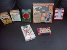 WWII HOMEFRONT LOT - TOBACCIANA, MATCHBOX AND (2) BOXES OF FULL MATCHES (L@@K) picture