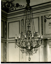 L.P. Phot. France, Paris, Ecole supérieure de Guerre, Empire Vinta style chandelier picture
