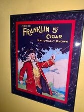 Franklin Cigar Store Tobacco Shop Bar Advertising Sign picture