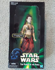 1999 Star Wars Power Of The Force 12” Slave PRINCESS LEIA With Chain Figure picture