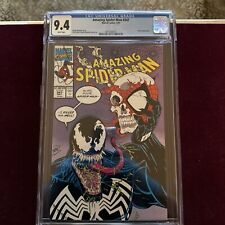 Amazing Spider-Man #347 CGC 9.4 White Pages Venom Marvel Comics 1991 picture