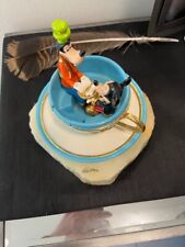 Disney Ron Lee sculpture Goofy and Mickey in Alice & Wonderland Teacup 396/1250 picture