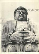1928 Press Photo Largest Buddha in the world, built at Beppu, Japan - piz01542 picture