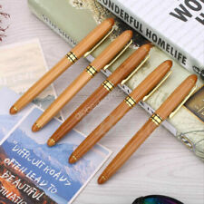 Bamboo Body Calligraphy Art Fountain Pen Broad Stub Chisel-pointed Nib Writing picture