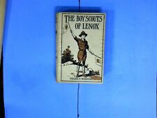 Vintage 1915 Book - The Boy Scouts of Lenox by Frank Webster picture
