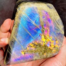 2.71LB Natural Gorgeous Labradorite Quartz Crystal Stone Specimen Healing  picture