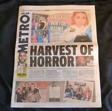 The UK Metro Newspaper 24/03/23 March 24th 2023 Human Slavery Court Verdict picture