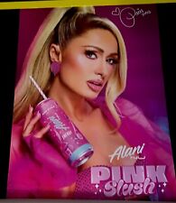 Paris Hilton Alani Nu Pink Slush ￼ Advertising Poster￼ picture