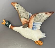 Occupied Japan Flying Duck Mallard Small Wall Pocket picture