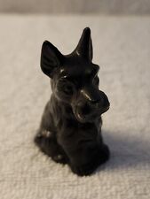 Black Porcelain Scottish Terrier Dog picture