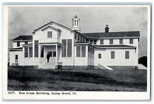 c1905 Red Cross Building Camp Grant Soldier Illinois IL Vintage Antique Postcard picture