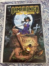 VAMPIRONICA NEW BLOOD #4 ANNA ZHUO SIGNED DAVE STEVENS HOMAGE VARIANT COVER /250 picture