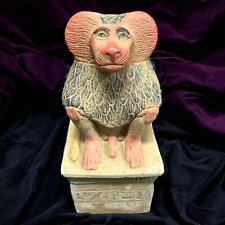 Rare Ancient Egyptian Antiques Baboon Goddess Egyptian Pharaonic Monkey Rare BC picture