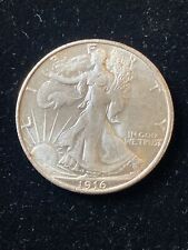 Magicians Coin-Two Heads-Walking Liberty Half Dollar-1916/1916 picture