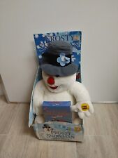 Vintage 1998 Singing Frosty the Snowman Plush Gemmy  picture