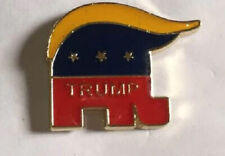 Trump 2024 REPUBLICAN TRUMP HAIR Lapel Hat Pin Tie Tac FAST USA SHIPPING picture