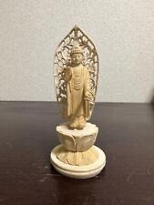 Yakushi Nyorai Buddha Statue Wooden Japan #KU1588 picture