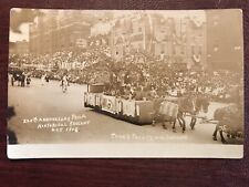 PA Philadelphia Pennsylvania RPPC Real Photo 1908 Parade Postcard picture