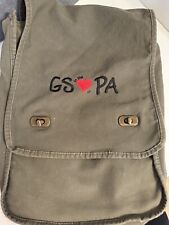 Girl Scouts Heart Of PA messenger Bag Canvas Used picture