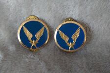 Coinderoux Paris Army Lightweight Aviation Collar Pin's Badges picture