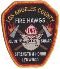 LA County Station 147 Strength & Honor Fire Patch NEW picture