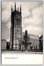 St. John's Church Elizabeth New Jersey NJ c1905 Postcard picture