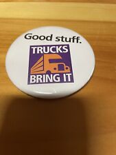 Vintage Good Stuff Trucks Pinback Button picture