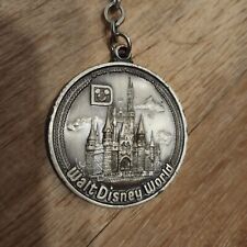 Vintage Walt Disney World Keychain Liberty Square Frontierland All the Lands picture