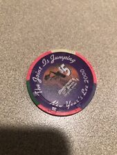 $5 stratosphere new years 2000 obsolete las vegas  casino chip  picture