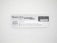 12pcs Pentel Ener Gel LRN5 0.5mm roller ball pen only refill Black(Japan) picture
