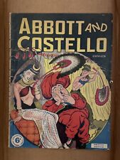 Abbott And Costello #6 1949 Good Girl Art Complete RARE British Edition picture