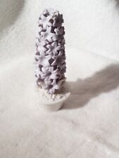 Vintage Tower Of Flowers Perfume Atomizer Rare Purple Lilacs picture