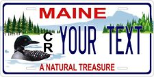Maine Loon License Plate Personalized Custom Auto Bike Motorcycle picture
