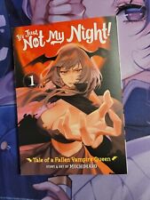 It's Just Not My Night: Tale of a Fallen Vampire Queen Volume 1 Manga 17+ RARE picture