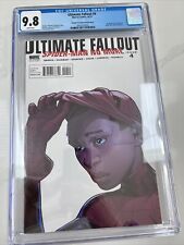 Ultimate Fallout # 4 1st Miles Morales Sara Pichelli Variant Cover CGC 9.8 WP picture