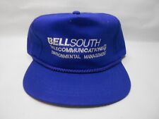 Vintage Bellsouth Bell South Telephone Environmental Adjustable Buckle Hat Cap picture
