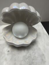 Irridescent Clam Shell Oyster Pearl Color Changing Color Mood Light Lamp   picture