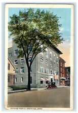 1919 Pythian Temple, Brockton, Massachusetts MA Posted Antique Postcard picture